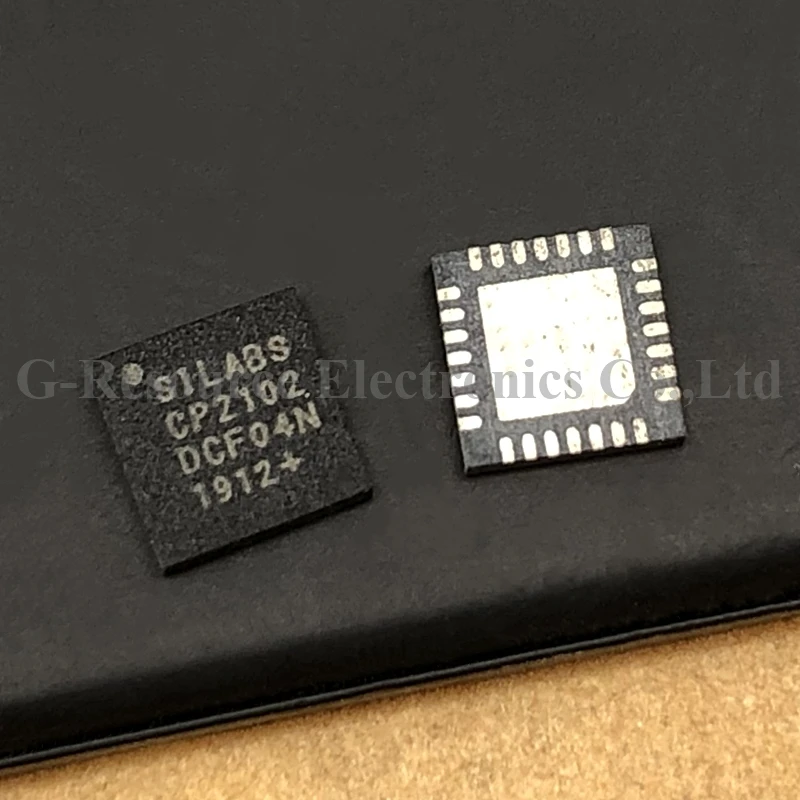 (5pcs) CP2102-GMR QFN-28 SINGLE-CHIP USB TO UART BRIDGE Integrated Circuit