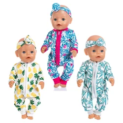 Jumpsuit + Headstring Doll Clothes Fit For 43cm/17inch Doll, Only Selling Clothes