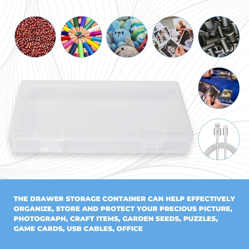 24-Hour Delivery Photo Storage Box 4X6inch, 18 Inner Photo Case Large Photo Organizer Acid-Free Photo Box Storage Photo Keeper P