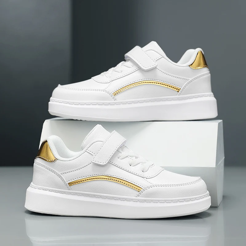 New Autumn Boys Sports Casual Shoes  Soft Outdoor School Running Non-slip Childrens Sneakers Classic Luxury Trendy board shoes