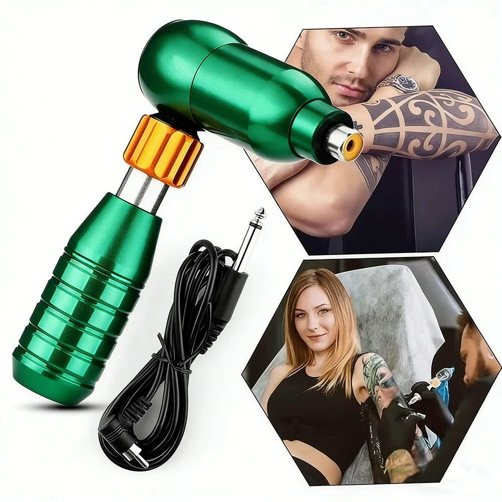 

1PCS Tattoo Machine Pen Cutting Line Fogging Permanent Makeup Integrated Machine Alloy Rotary Body Tattoo Gun for Tattoo Artists