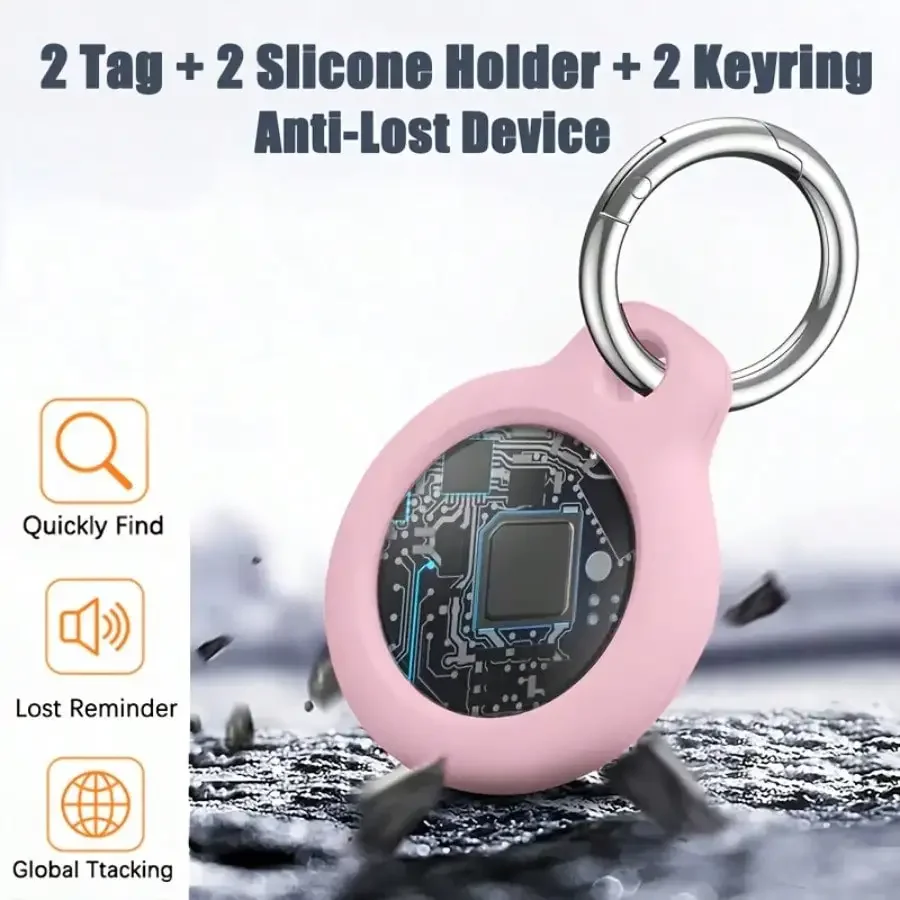 

Suitable For AirTag Items, Anti-Loss Locator GPS Smart Tag, Quickly Find Valuable Items, Compatible With Find My ( Only), 1-Year Battery Life, Ideal For Remotely Locating Vehicles, Pets, Wallets, Keys, Luggage, And Other Important Belon