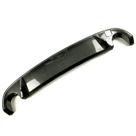 Real Carbon Fiber Rear Bumper Diffuser Lip For Volkswagen VW Golf 6 VI MK6 GTI Models 2009-2013 Boot Spoiler Splitter Protector