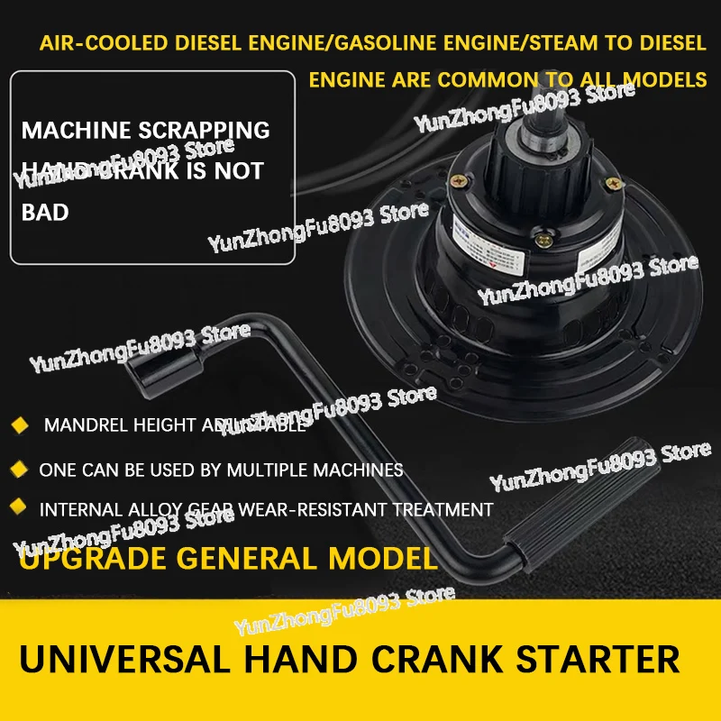 Micro Tiller, Diesel Engine, Engine, Accessories, Forward and Reverse Rotation To Hand Starter