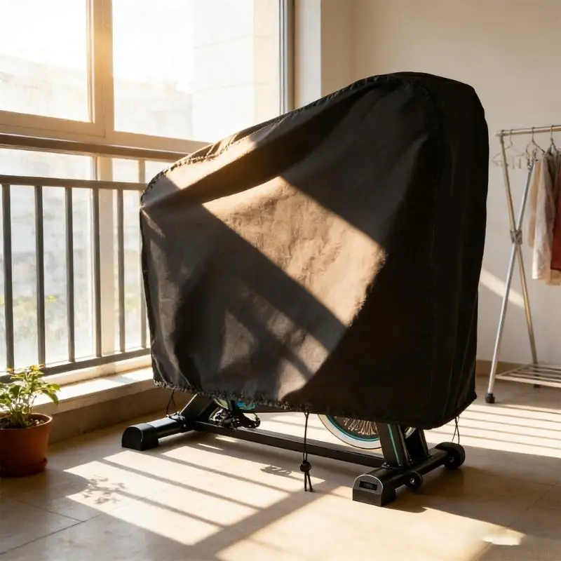 

M5TC ветрозащитный чехол для стационарного велосипеда, водонепроницаемый защитный чехол, регулируемый шнурок, дизайнерский для в