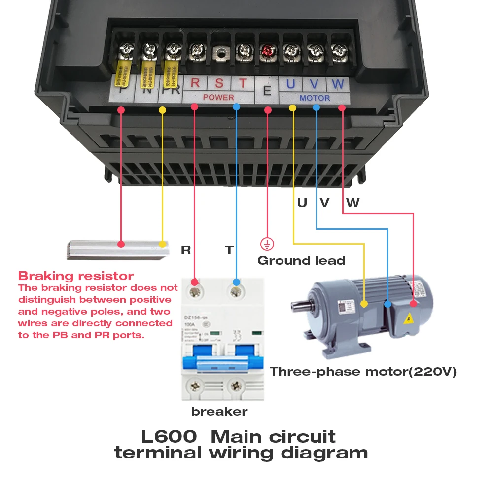 Imagem -04 - Conversor de Freqüência Variável Inversor de Controlador de Velocidade Conversor de Freqüência do Motor Vfd ac 220v 11kw 15hp Fases