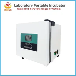 WEIAI Laboratory Portable Incubator 9.2L Biological Microbiology Bacteria Thermostatic Heating Cooled Incubator Lab Equipment