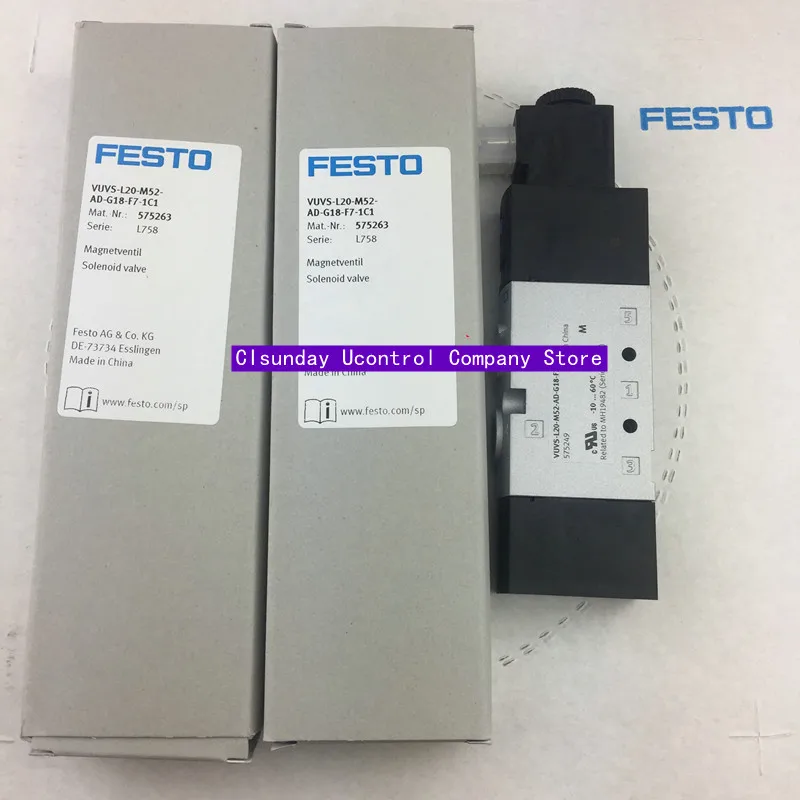 

New original FESTO solenoid valve lVUVS-L20-P53C-MD-G18-F7-1C1 575268