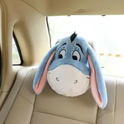 Игрушка в виде животного, Оригинальная кукла-подушка для автомобиля Eeyore, милая декоративная подушка для комнаты, диванная подушка, подарок на Рождество