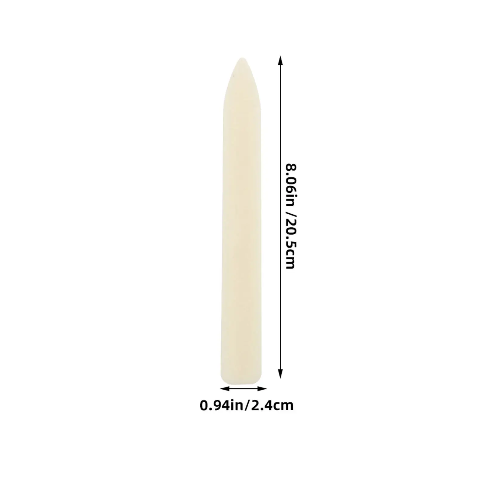 10Pcs Bone Folder Plastic Creasing Tool for Paper Crafts DIY Card Making Bookbinding Scoring Folding Tool Bone Folder