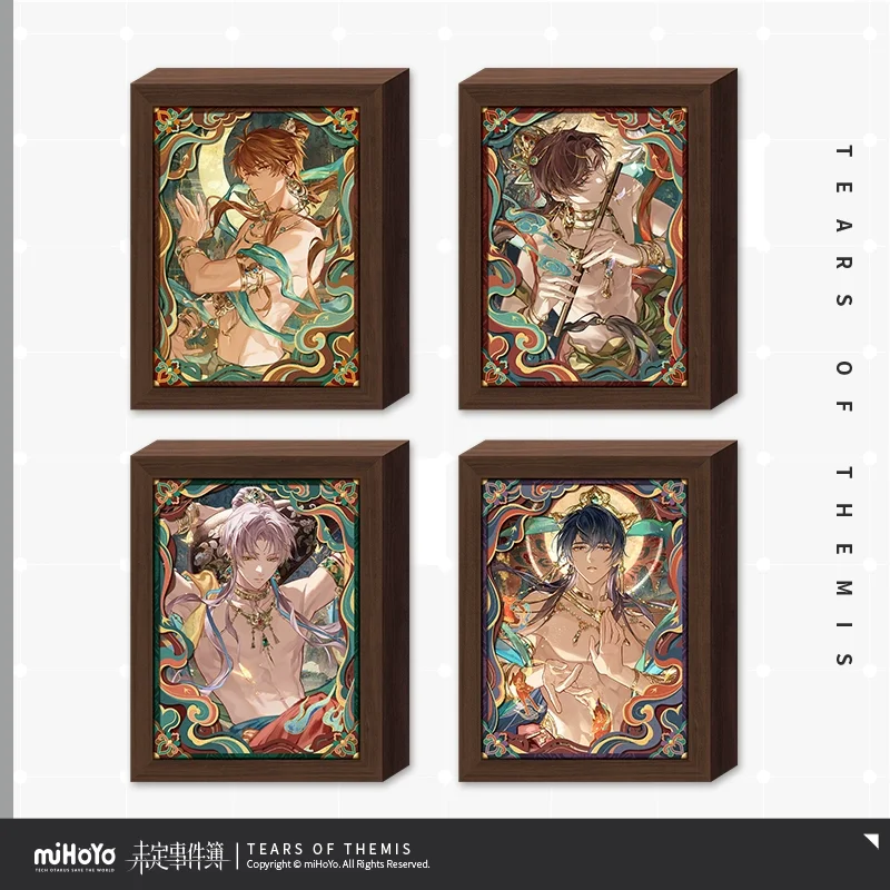 

Sunsyea Tears of Themis Official Merch miHoYo Original MSTG Series Paper Carving Lamp Raven Libra Adjudicator King