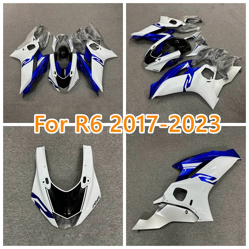 Chinese Fairing Kit for YAMAHA 2021- 2023 YZF R6 YZF600 600CC 2017 2018 2019 2020 YZFR6 17-23 ABS Plastic Sportbike Rebuild Part