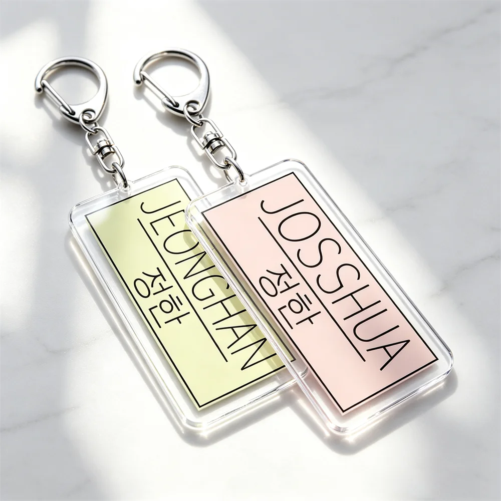 Phone Accessories And Names - Hot Kpop Members Name Tag Keychains