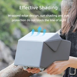 For DJI Mini 3 Pro /Mavic 3 Controller Screen Sun Hood For DJI RC Light Sunshade Cover Foldable Board Holder for DJI Air 2/2s