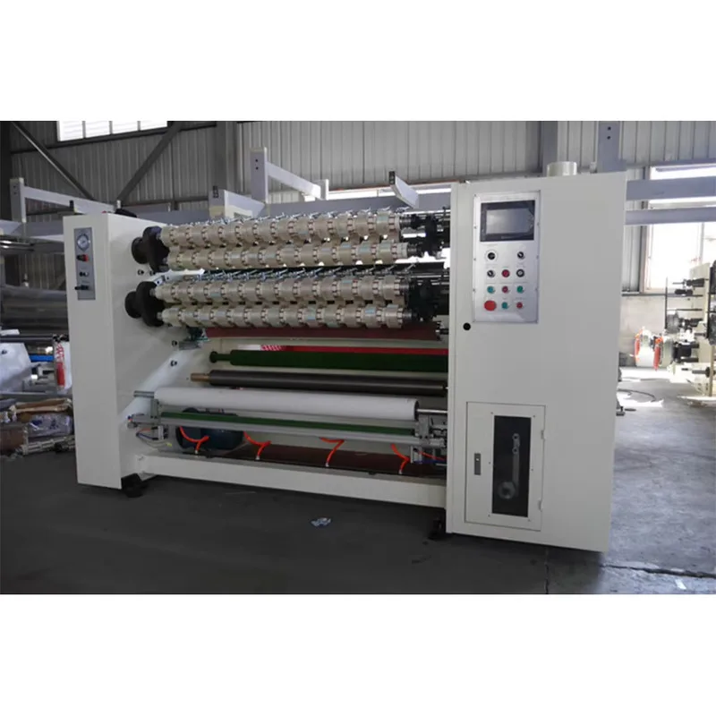 Speed Bopp Adhesive Tape Slitting Machine Masking Tape Rolls Bopp Adhesive Tape Coating Machine Adhesive Tape Machine Runwo