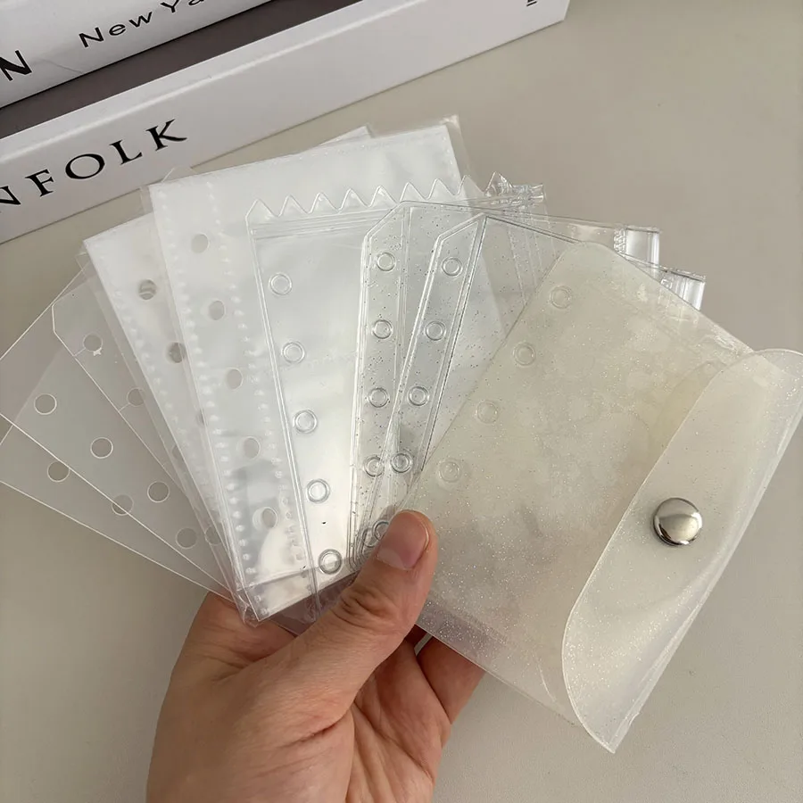 SKYSONIC 9 Stück/Packung M5-Zubehör, Karten-Taschenhalter, komplettes Set verschiedener Ordnerhalter, 10 Stück Hüllen, Bling-Taschen – Detail 11