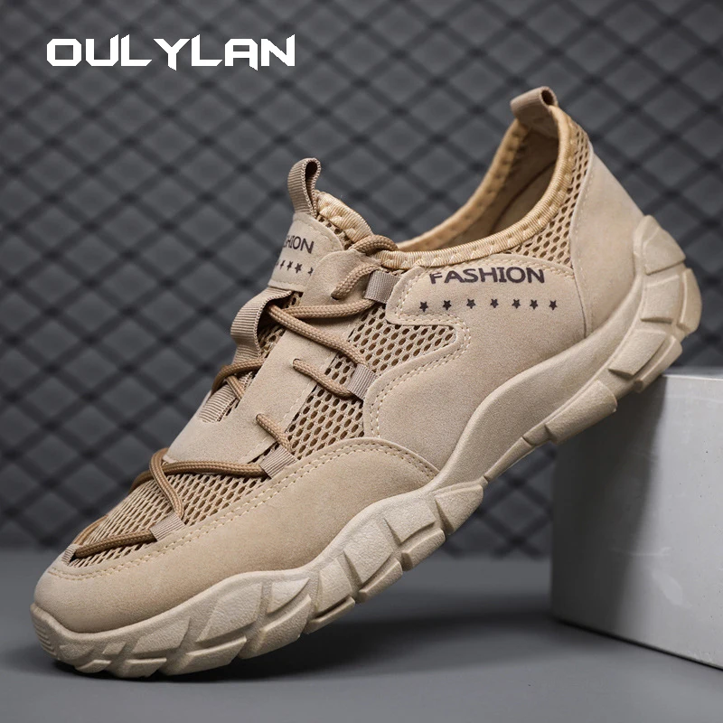 Men's Trend Air Cushion Shock Running Shoes Breathable Mesh Outdoor Casual Sneakers for Men Sports Walking Shoes