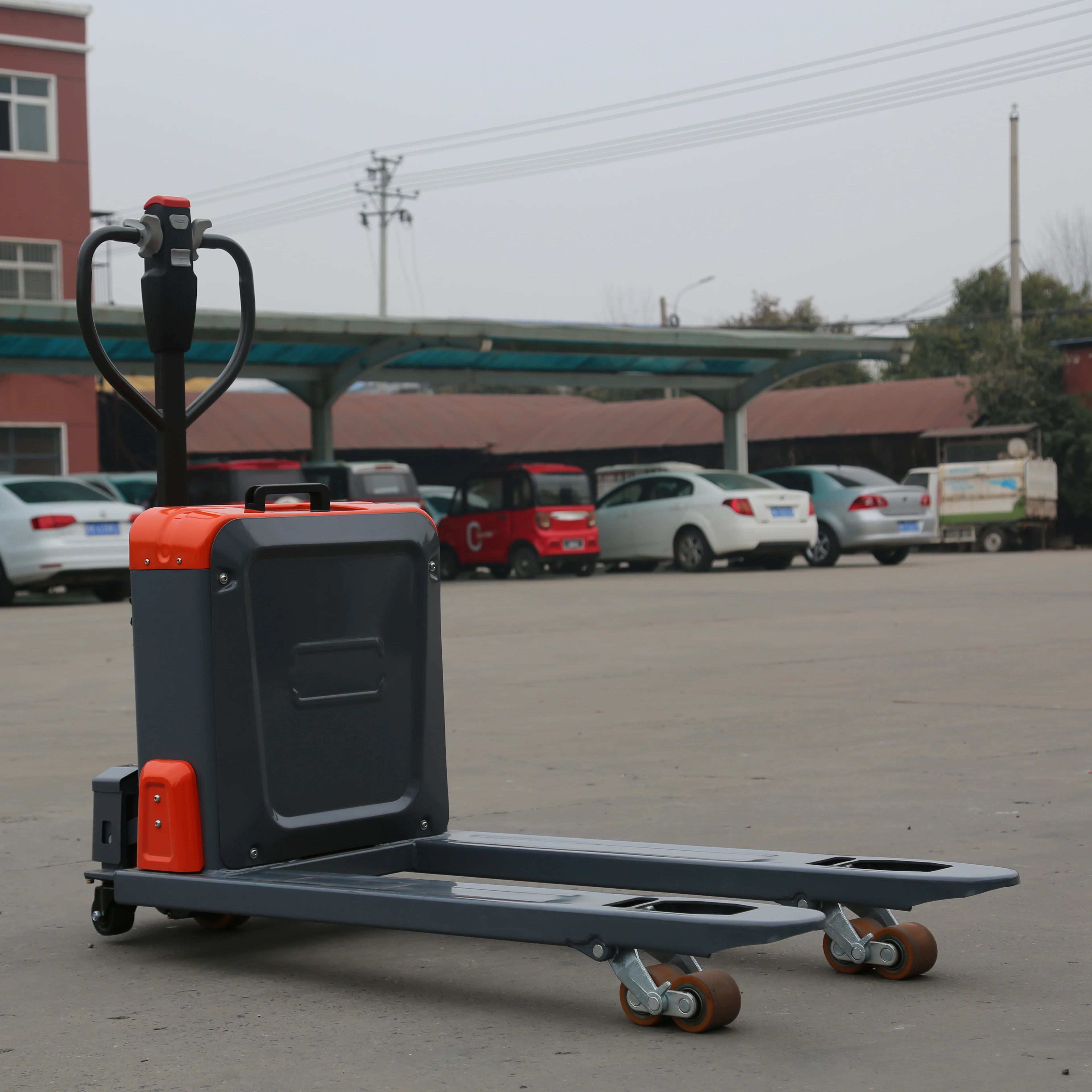 2 tons reach stacker electric pallet truck European Union strong rechargeable battery lift electric pallet truck 1200