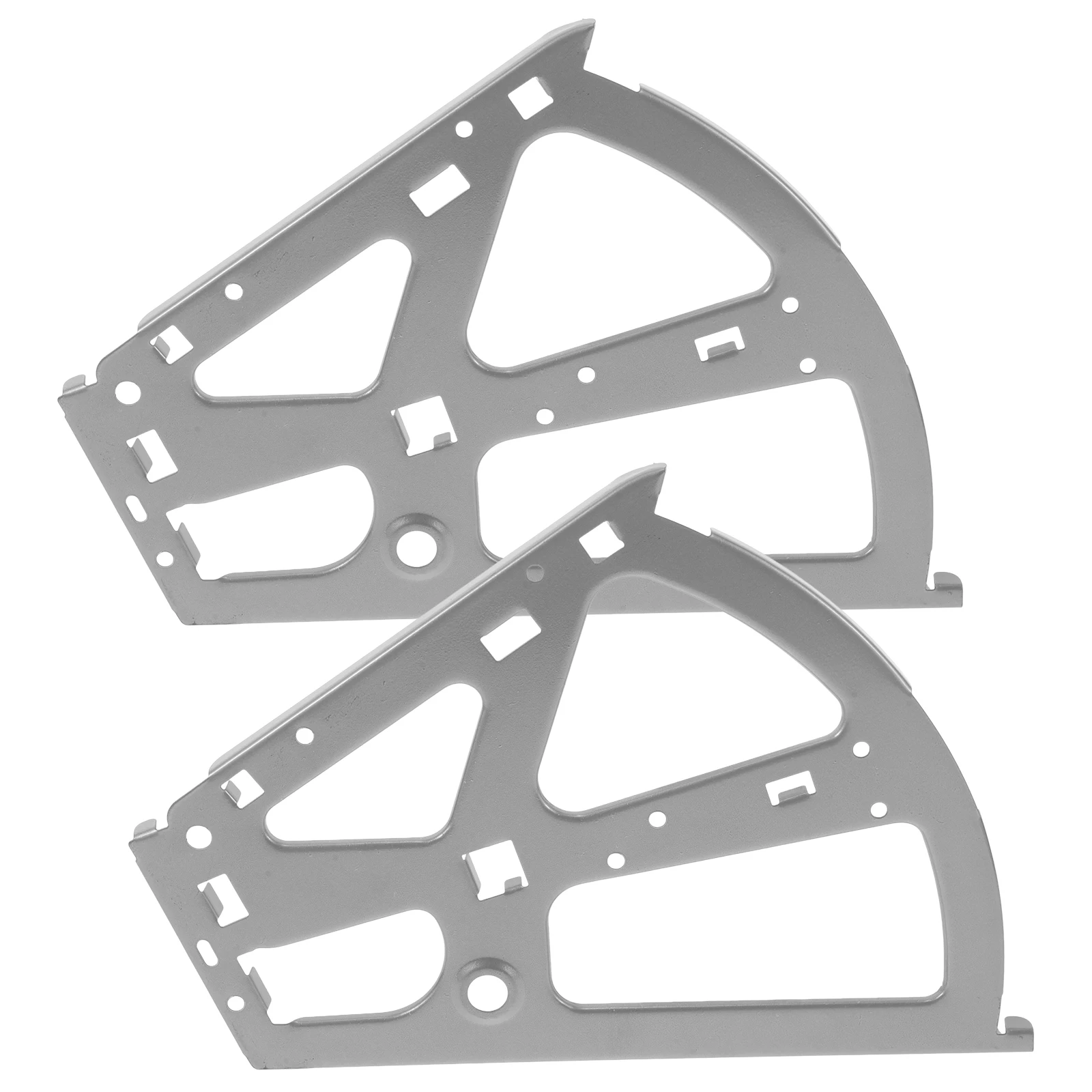 

1 Pair Flip Rack Hinge Gray Dual Layer Shoe Cabinet Bracket Metal Hardware Cabinet Flips Stand Shoe Drawer Hinge