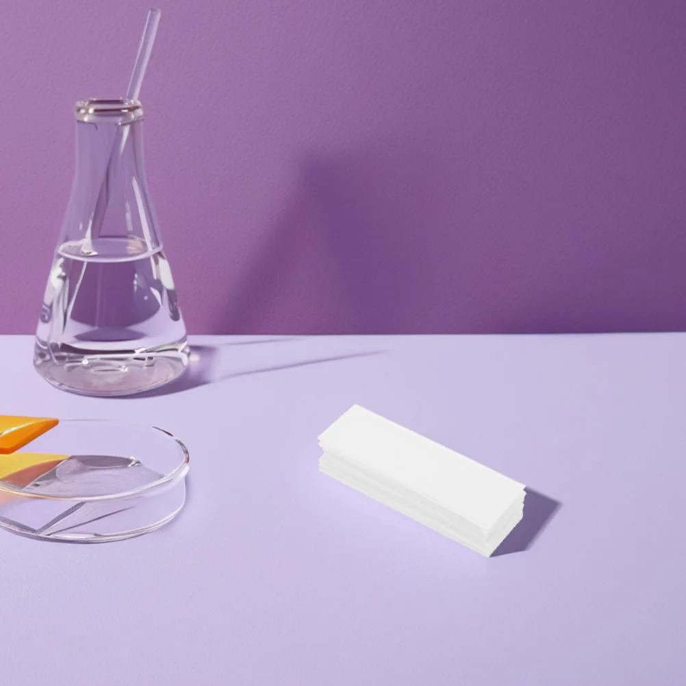 

100pcs Experiment Absorbent For Lab Chemical Testing Microscope Analysis Cleaning Pigment Separation Laboratory Paper