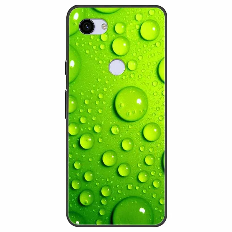 For Google Pixel 3 3a XL Case Black Bumper Soft TPU Silicone Cover for Pixel 3 XL Phone Cases Pixel3A 3 A Pixel3 3XL Marble Capa