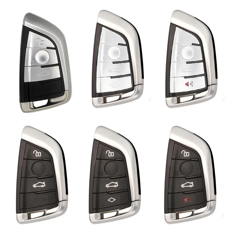 3 4 кнопки автомобильного брелока корпус для BMW 1 2 3 5 серии F G Class F15 F16 G30 F20 F30 G11 X1 F48 F39 X1 X5 X6 X5M X6M