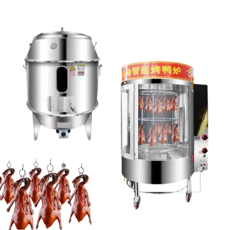 Bakery Beijing Charcoal Peking Chinese Electric Gas Equipment Jacket Roaster Baking Commercial Chicken Roast Duck Oven Machine