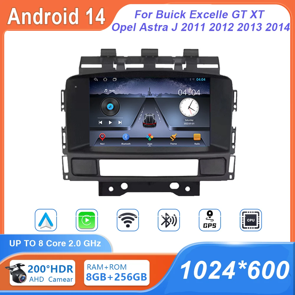 

GPS Navigation Multimedia For Buick Excelle GT XT Opel Astra J 2011 2012 2013 2014 Android Auto car Radio Player Video WIFI DVD