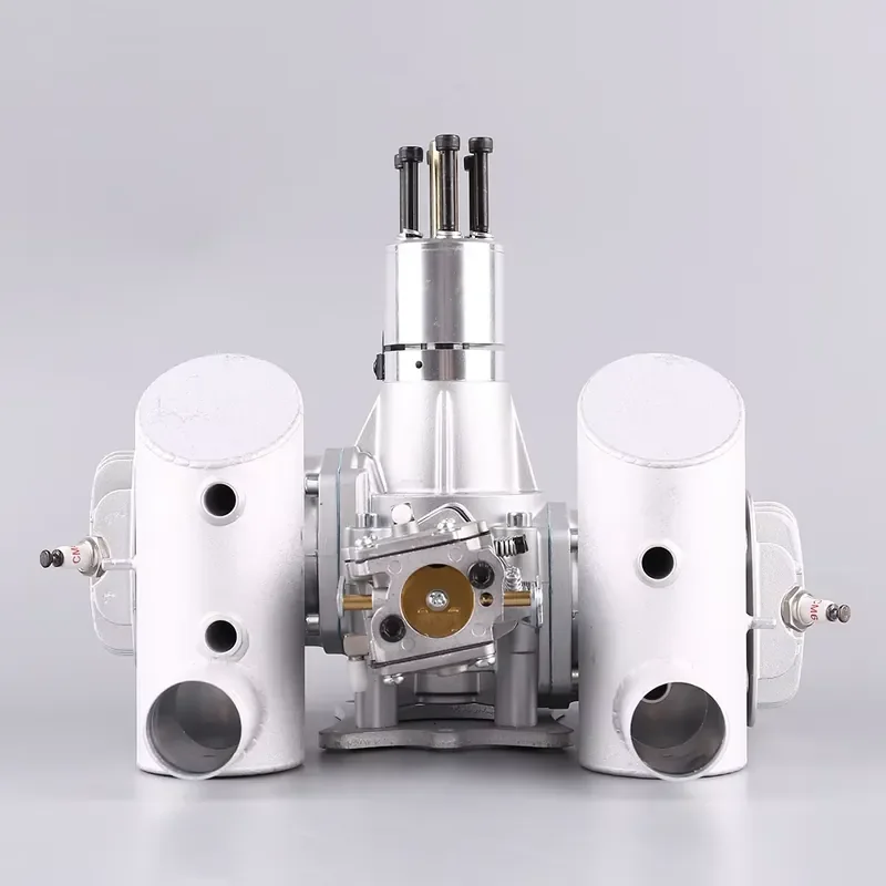 2026 DLE120 Engine DLE 120 Model Two-cylinder Two-stroke Side Exhaust Natural Air-cooled Hand Start 120cc Displacement DLE