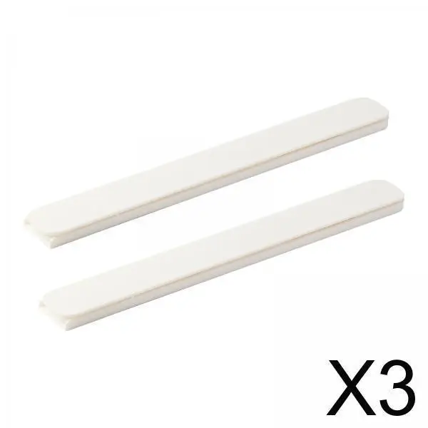 

3x 2 Pieces Bins Pull Out Rail Storage Basket Slide Track for Bedroom Baskets Cabin