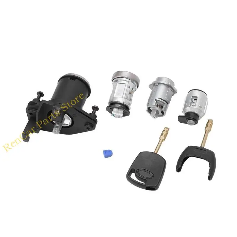 

F19A Door Lock Cylinder Ignition Switch Key Set for MK5 CBK 4355452 1358410 1479661