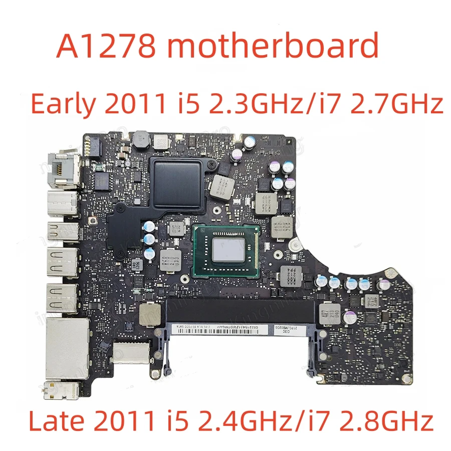 Imagem -04 - Placa-mãe A1278 Testada i5 i7 8203115-b 8202936-a é Adequada para Macbook Pro 13 Placa Lógica A1278 2008200920102011 2012