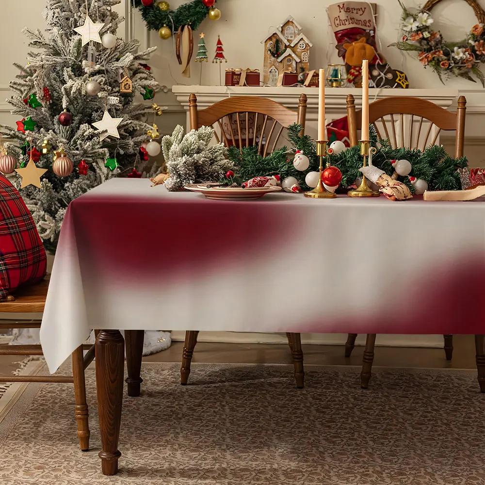 Swan Waves Waterproof table cloth, splash-proof tablecloth, for party, Halloween, Christmas, dining, camping