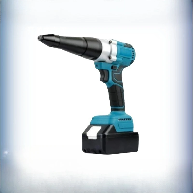 2025 Полностью автоматический высокоэффективный клепальный пистолет для домашних гвоздей, бесщеточный литиевый аккумулятор 21 В, тянущий клепальный пистолет