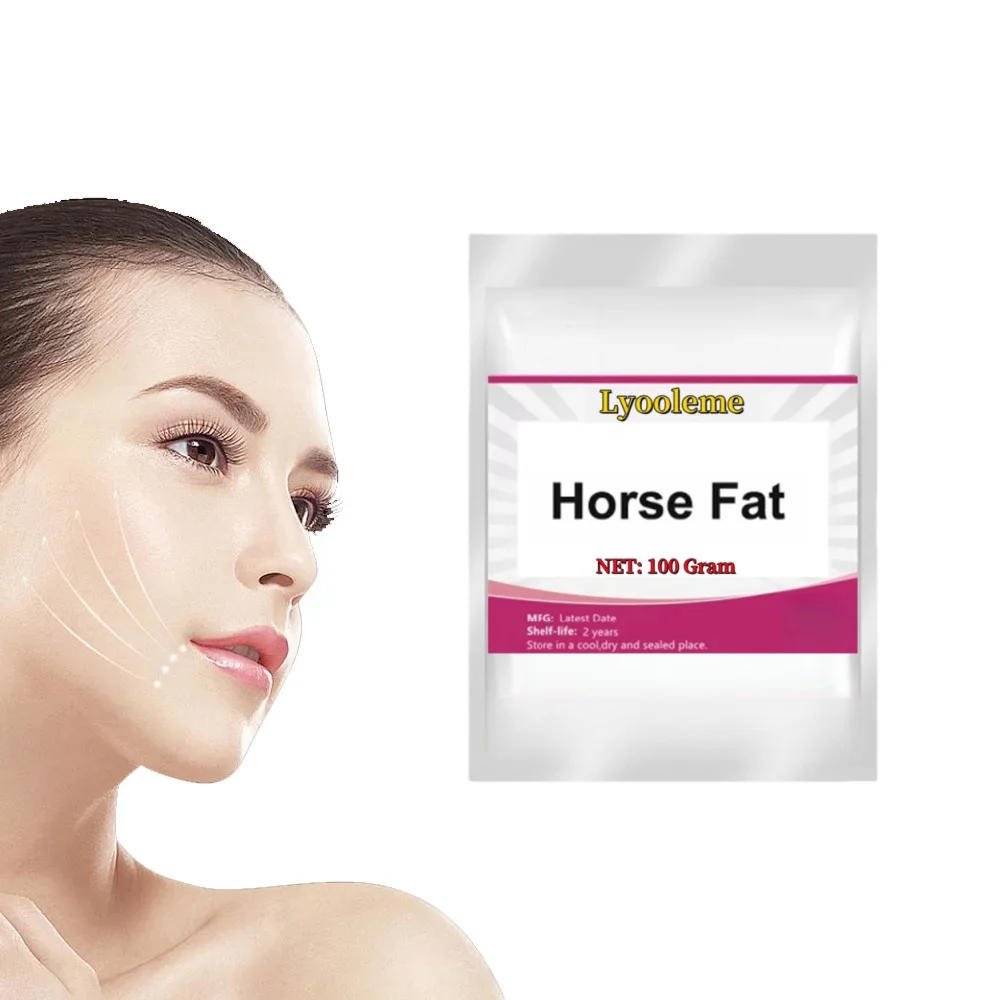 Refined Horse Fat Hydrogenated Horse Fat Milky White Odorless Horse Fat Material