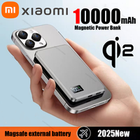 Xiaomi High Quality Alloy 10000mAh Fast Charger Power Bank With Battery Powerbank Magnetic Wireless Phone Charger For Magsafe