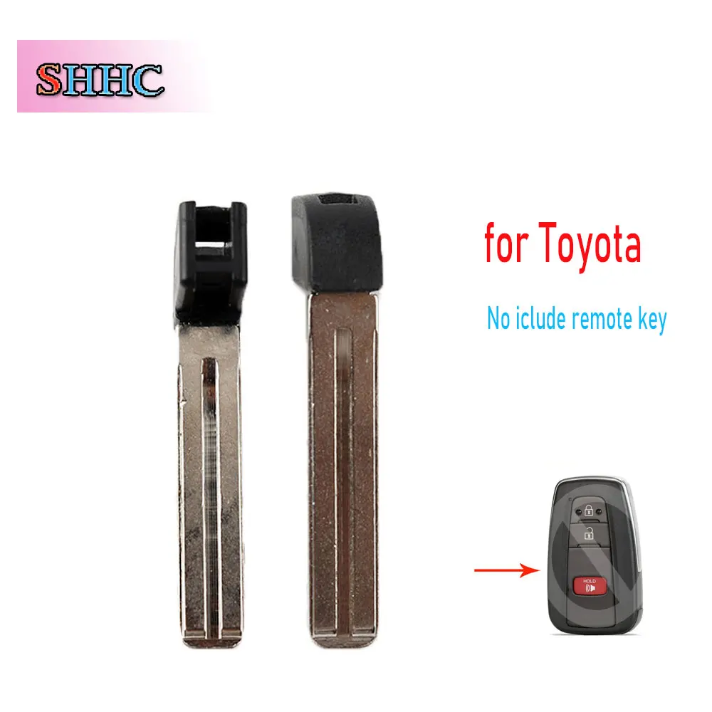 

10pcs KD Remote Car Key Blade for Toyota Camry RAV4 Corolla C-HR Keyless Emergency Insert Uncut Blade Blank