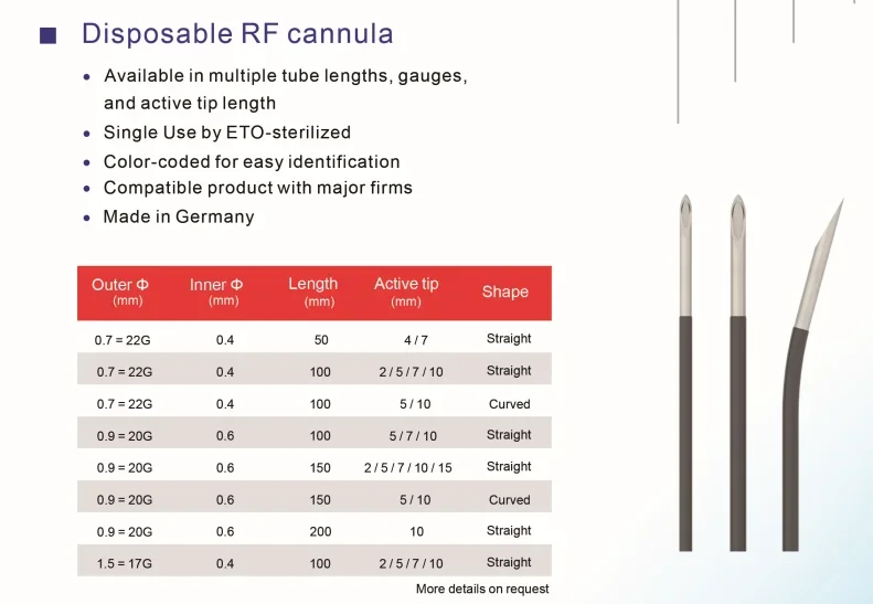 Schmerzt herapie gerätwia Hochfrequenz-Läsion generator