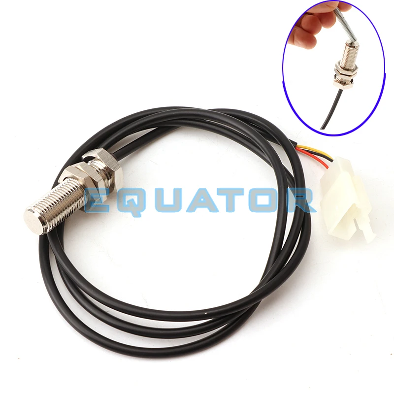 Motorcycle ATV 3Pin Speedometer Replacement parts speed Sensor Cable Magnetic induction fit for Motorcycle ATV Quad Accessories