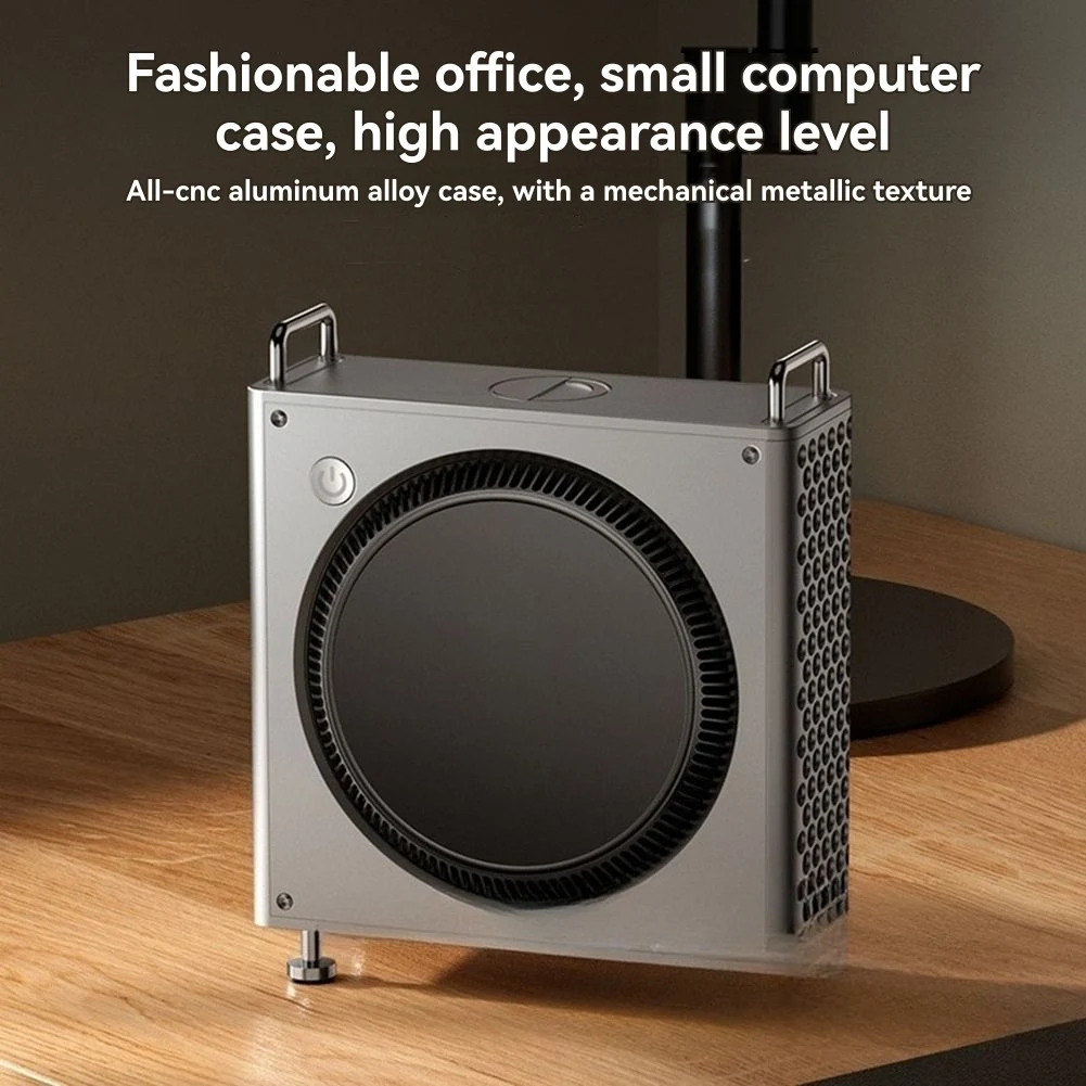 DT75BG For Mac Mini M4/M4 Pro Vertical Chassis Case Protective Cover Computer Accessories Easy Installation