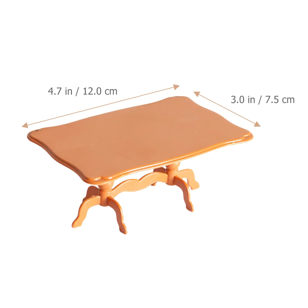 Table et chaises de salle à manger pour enfants, jouets pour enfants, maison de courses, meubles de salon, mini, PP, 5 pièces