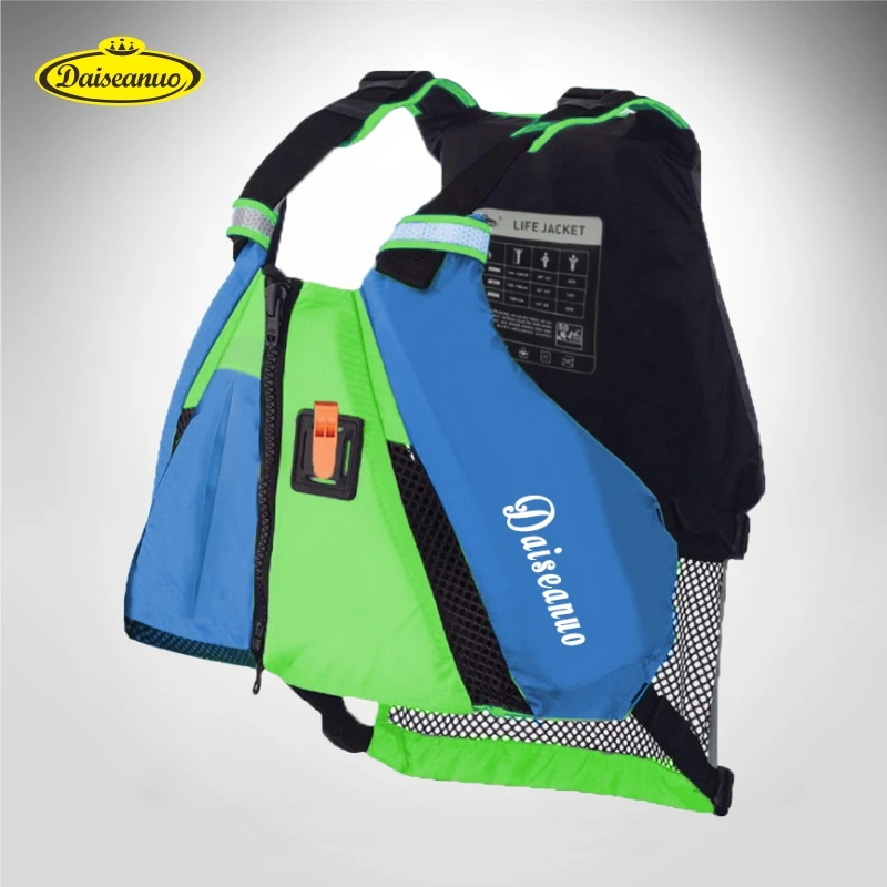 New Arrival Kayak Adult Life Vest Mesh Drainage Swimming SUPs Paddleboard Sand Beach Rafting Saved Leisure Lifejacket