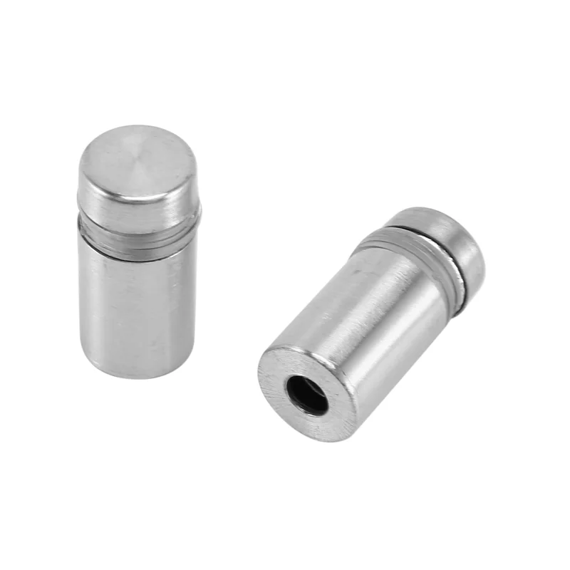 

AB42-90 Pieces 12 X 22Mm Stainless Steel Spacer Glass Holder Sign Mounting