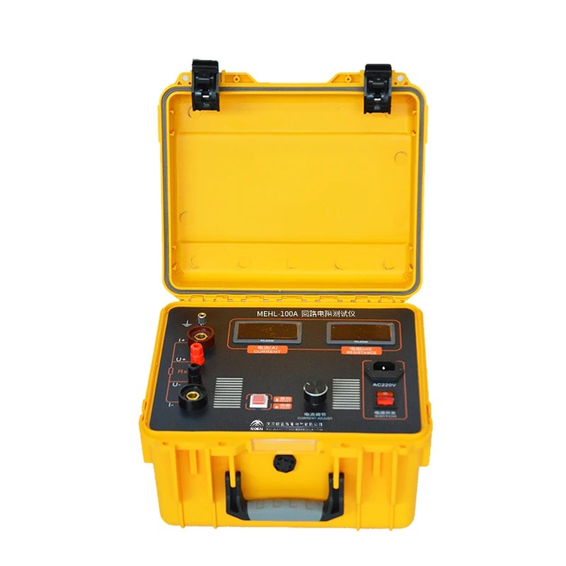

MEHL-WR100A High Precision 100A Loop Resistance Tester Contact Resistance Tester for High Voltage Switch