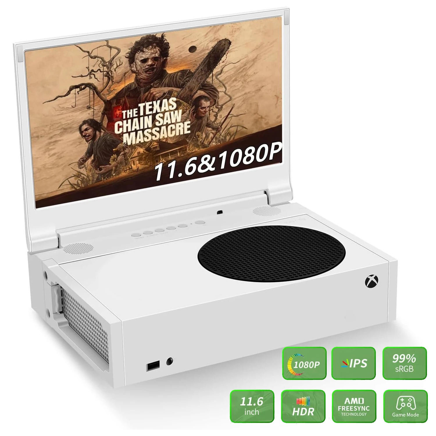 مُراقب محمول بجودة Full HD لجهاز Xbox Series S: تجربة لعب مثالية في أي مكان