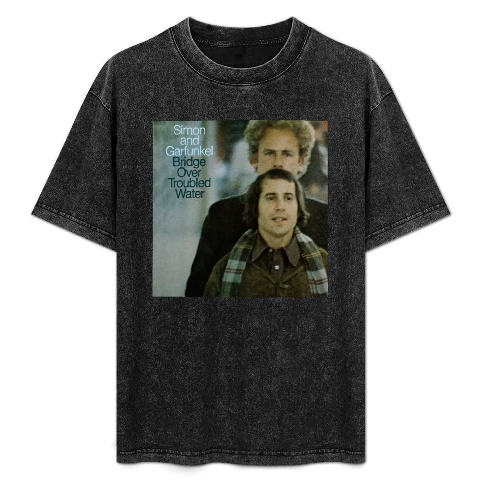 

Футболка Simon and Garfunkel - Bridge Over Troubled Water, повседневный топ без застежек, с короткими рукавами