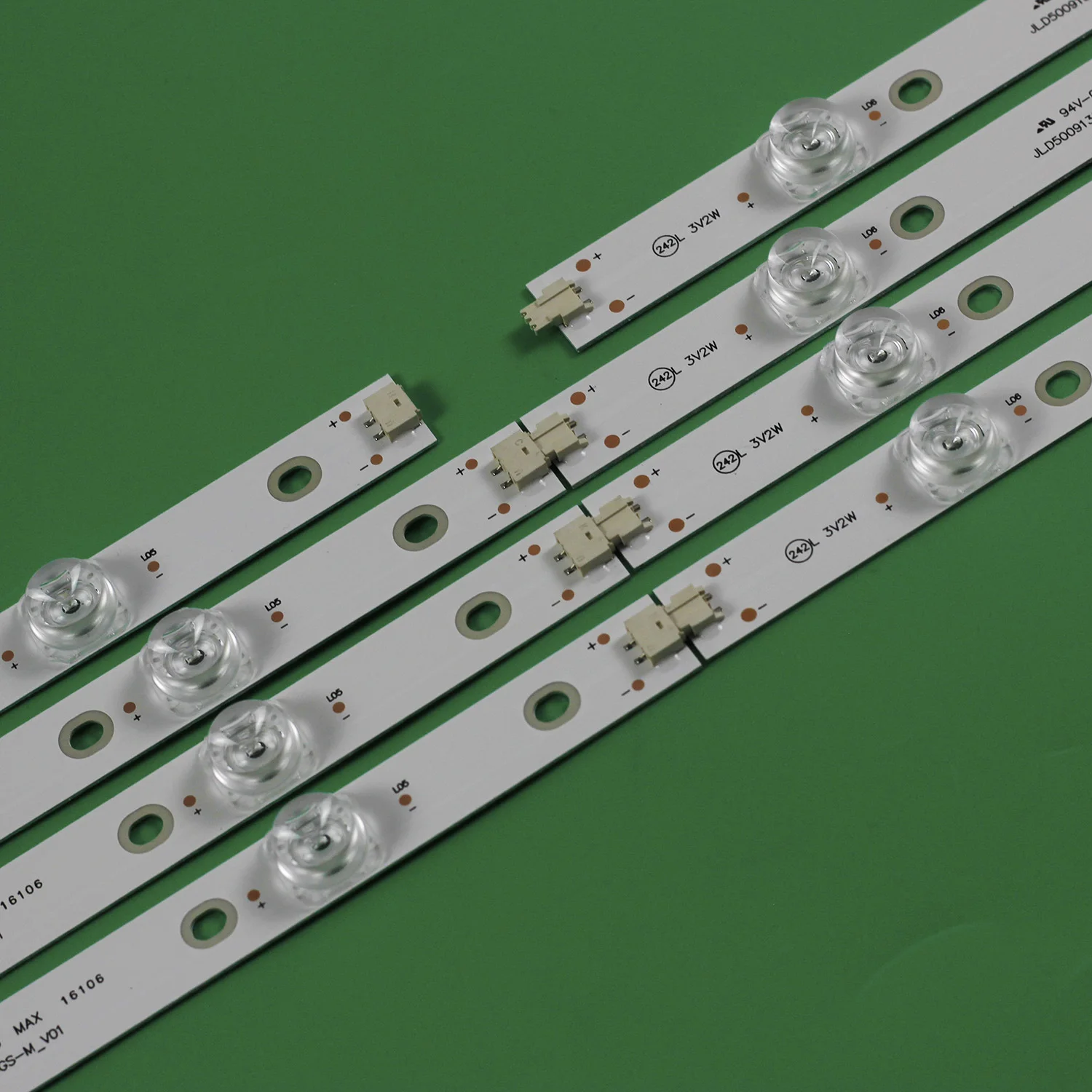 80ชิ้น/เซ็ต LED Strip H50A6140 LB50095 50R6040E JL.D50091330-003ES-M_V01 CRH-BK50S1U51S3030T040979G JL.D50091330-003GS-M_V01 50R6E