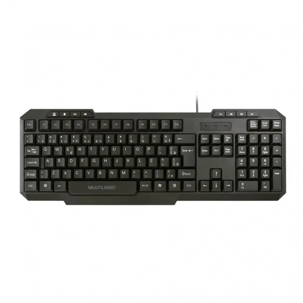 Multilaser- TC206 Multimedia Usb Keyboard