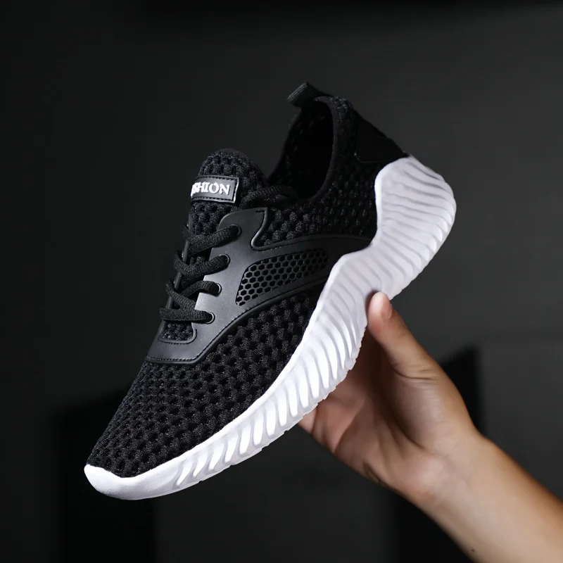 2023 New Fashion Summer New White Men Sneakers High Quality Shoes For Men Mesh Breathable Tenis Masculino Zapatillas Hombre