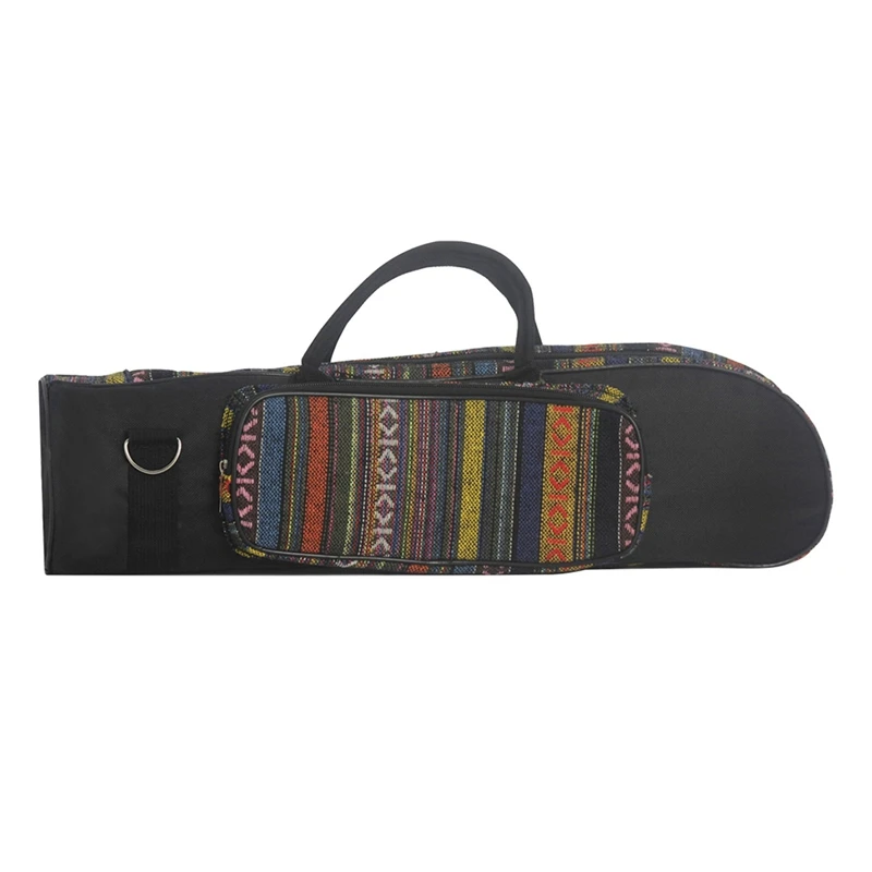 

Портативная труба в этническом стиле, водонепроницаемый чехол из ткани Оксфорд, сумка для хранения латунных инструментов в этническом стиле